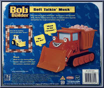 Soft Talkin' Muck from Bob the Builder - Basic Series manufactured by Playskool [Back]