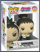 Shikadai from Boruto - Pop! Vinyl Figures manufactured by Funko [Front]