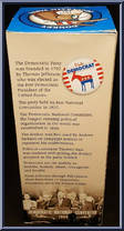 Donkey (Democratic Party) from Bosley Bobbers - Basic Series manufactured by O.D.M. [Back]