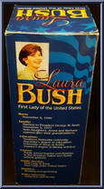 Laura Bush from Bosley Bobbers - Basic Series manufactured by O.D.M. [Back]