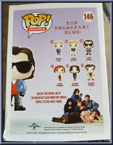 John Bender from Breakfast Club - Pop! Vinyl Figures manufactured by Funko [Back]