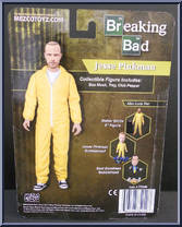 Jesse Pinkman (White Suit) from Breaking Bad - Basic Series manufactured by Mezco [Back]