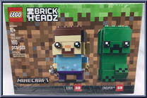 Steve #58 / Creeper #59 Action Figure