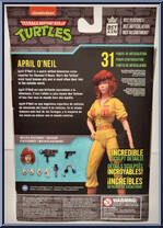 April O'Neil from Bst Axn - Teenage Mutant Ninja Turtles manufactured by Loyal Subjects [Back]