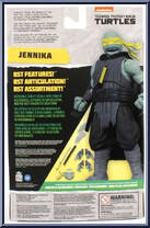 Jennika from Bst Axn - Teenage Mutant Ninja Turtles manufactured by Loyal Subjects [Back]