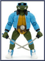 Leonardo (Windbreaker) (Street Style) from Bst Axn - Teenage Mutant Ninja Turtles manufactured by Loyal Subjects [Loose]