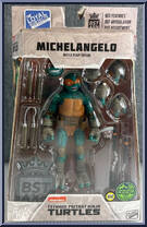 Michelangelo (Battle Ready) from Bst Axn - Teenage Mutant Ninja Turtles manufactured by Loyal Subjects [Front]
