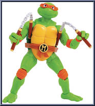 Michelangelo from Bst Axn - Teenage Mutant Ninja Turtles manufactured by Loyal Subjects [Loose]