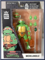 Michelangelo from Bst Axn - Teenage Mutant Ninja Turtles manufactured by Loyal Subjects [Front]