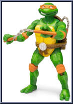 Mikey (Arcade Game) from Bst Axn - Teenage Mutant Ninja Turtles manufactured by Loyal Subjects [Loose]