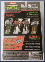 Raphael (Prototype) (Street Style) from Bst Axn - Teenage Mutant Ninja Turtles manufactured by Loyal Subjects [Back]