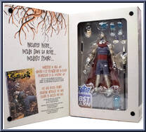 Shredder in Hell (Comic Book + Action Figure) from Bst Axn - Teenage Mutant Ninja Turtles manufactured by Loyal Subjects [Front]