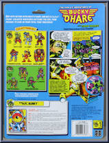 A.F.C. Blinky from Bucky O'Hare - Good Guys manufactured by Hasbro [Back]