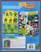 Toadborg from Bucky O'Hare - Bad Guys manufactured by Hasbro [Back]