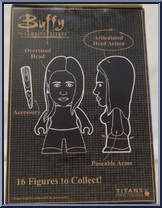 Drusilla (Vampire) from Buffy the Vampire Slayer - Blind Boxed manufactured by Titan Merchandise [Back]