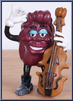 Bass Player from California Raisins - Raisin Bran manufactured by CALRAB [Loose]