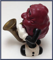 Sax from California Raisins - Hardees - Wave 1 manufactured by CALRAB [Loose]