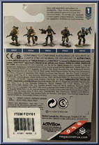 Arctic Sniper from Call of Duty - Series 1 manufactured by Mega Bloks [Back]