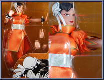 Chun-Li (Orange) from Capcom Queens - Boxed Figures manufactured by Moby Dick [Front]