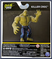 Killer Croc from Caped Crusader - Basic Series manufactured by Spinmaster [Back]