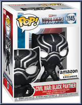 Black Panther from Captain America - Captain America Civil War Pop! manufactured by Funko [Front]