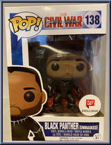 Black Panther (Unmasked) from Captain America - Captain America Civil War Pop! manufactured by Funko [Front]