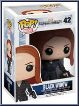 Black Widow from Captain America - Captain America Winter Soldier Pop! manufactured by Funko [Front]