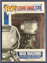 War Machine from Captain America - Captain America Civil War Pop! manufactured by Funko [Front]