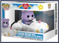Share Bear (with Cloud Mobile) from Care Bears - Pop! Rides manufactured by Funko [Front]