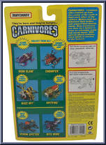 Skull Shooter from Carnivores - Basic Series manufactured by Matchbox [Back]