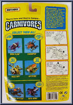 Venom Spitter from Carnivores - Basic Series manufactured by Matchbox [Back]