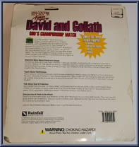 David and Goliath from Children's Discovery Bible - Basic Series manufactured by Chariot Victor Publishing [Back]