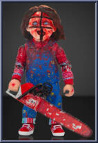 Bloody Holiday Chucky Action Figure