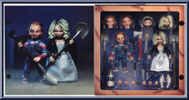 Chucky & Tiffany (Bride of Chucky) from Child's Play - Ultimate Collection manufactured by Neca [Front]