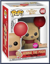 Winnie the Pooh (Balloon) (Flocked) from Christopher Robin - Pop! Vinyl Figures manufactured by Funko [Front]