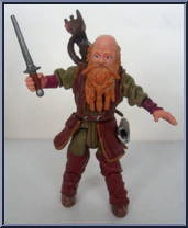 Trumpkin & Trufflehunter from Chronicles of Narnia - Prince Caspian - Basic Series manufactured by Jakks Pacific [Loose]