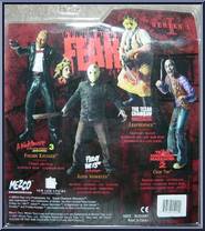 Leatherface (Texas Chainsaw Massacre) from Cinema of Fear - Series 1 manufactured by Mezco [Back]