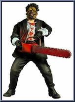Leatherface (Texas Chainsaw Massacre 2) from Cinema of Fear - Series 2 manufactured by Mezco [Loose]
