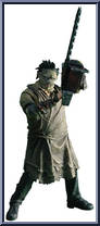 Leatherface (Texas Chainsaw Massacre) from Cinema of Fear - Series 3 manufactured by Mezco [Loose]