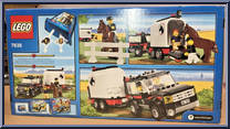 4WD with Horse Trailer from City - Box Sets manufactured by Lego [Back]