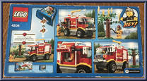 4x4 Fire Truck from City - Box Sets manufactured by Lego [Back]