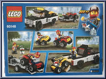 ATV Race Team from City - Box Sets manufactured by Lego [Back]