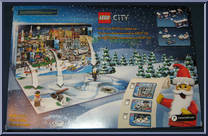 Advent Calendar 2011 from City - Advent Calendars manufactured by Lego [Back]