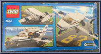 Airline Promotional Set from City - Box Sets manufactured by Lego [Back]
