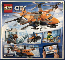 Arctic Air Transport from City - Box Sets manufactured by Lego [Back]