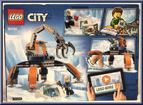 Arctic Ice Crawler from City - Box Sets manufactured by Lego [Back]