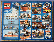 Arctic Icebreaker from City - Box Sets manufactured by Lego [Back]