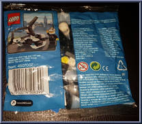 Police Helicopter from City - Polybags manufactured by Lego [Back]