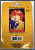Porky Pig from Classic Cartoons - Basic Series manufactured by Greenbrier [Back]