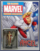 Angel (Red) from Classic Marvel Figurine Collection - Basic Series manufactured by Eaglemoss [Front]